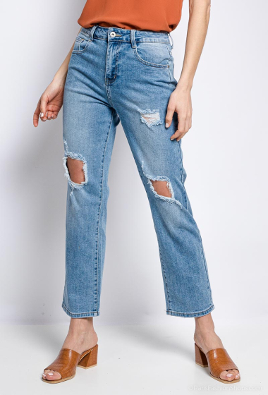 Wholesaler Alina - Ripped mom jeans