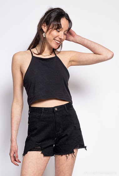 Wholesaler Alina - Ripped shorts
