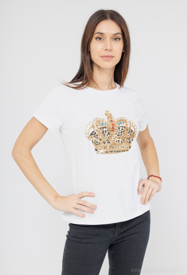 Grossiste Alina - T-shirt couronne