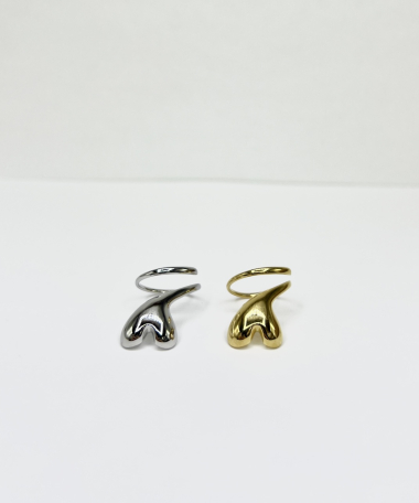 Wholesaler Aliya Bijoux - Adjustable heart ring