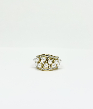 Wholesaler Aliya Bijoux - Black lion ring