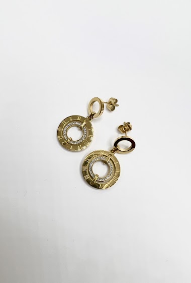 Wholesaler Aliya Bijoux - Round circle earring