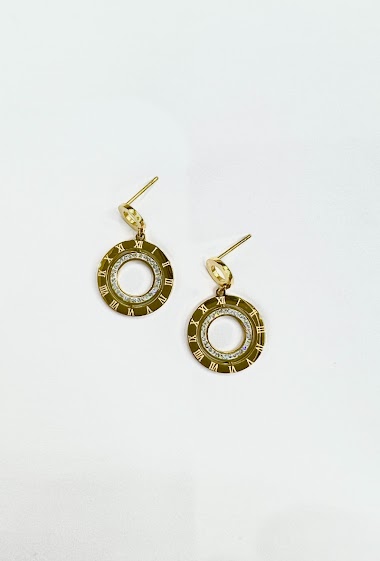Wholesaler Aliya Bijoux - Round circle earring