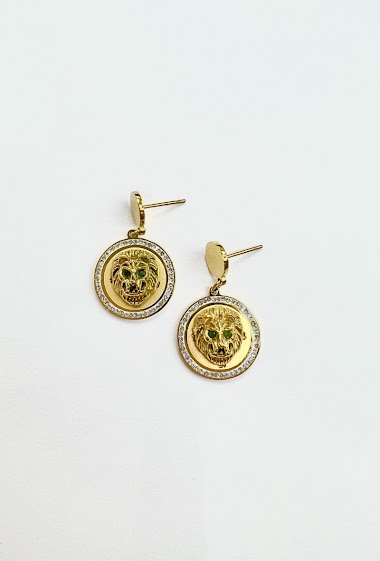 Wholesaler Aliya Bijoux - lion earring