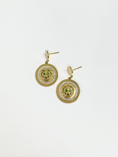 Wholesaler Aliya Bijoux - lion earring