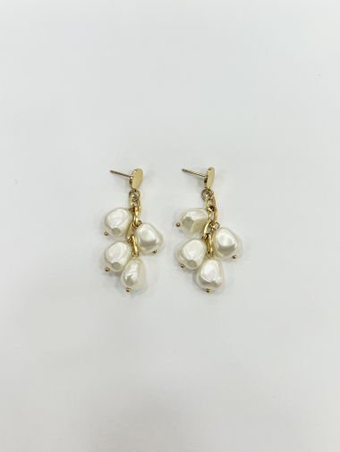 Grossiste Aliya Bijoux - Boucle d'oreille perles