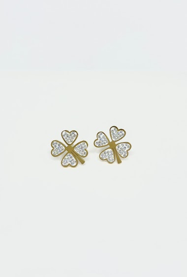 Wholesaler Aliya Bijoux - Clover earring