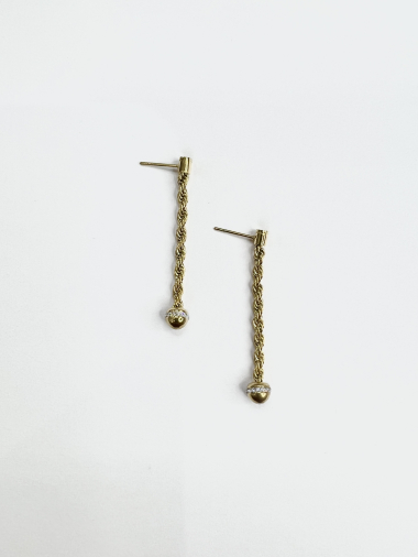 Wholesaler Aliya Bijoux - Zigzag earring