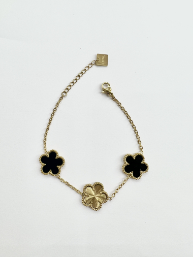 Grossiste Aliya Bijoux - Bracelet 3 fleurs