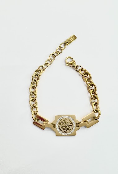 Grossiste Aliya Bijoux - Bracelet Allah abjad