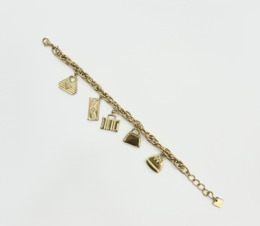 Wholesaler Aliya Bijoux - Suitcase bag trinket bracelet