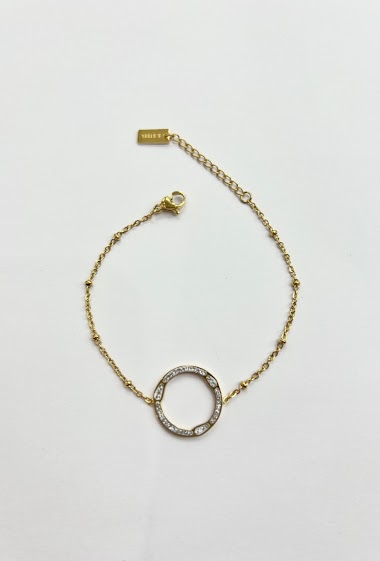 Grossiste Aliya Bijoux - Bracelet cercle irrégulier