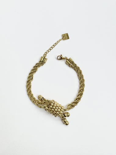Grossiste Aliya Bijoux - Bracelet chaine en boule