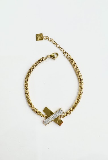 Grossiste Aliya Bijoux - Bracelet croix