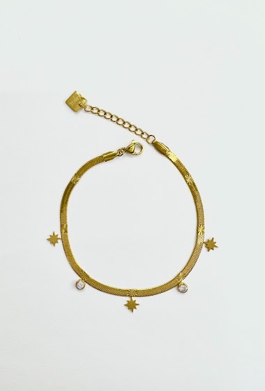 Grossiste Aliya Bijoux - Bracelet étoile filante