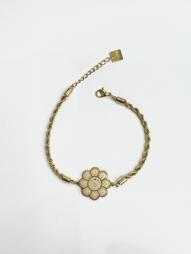 Wholesaler Aliya Bijoux - flower bracelet
