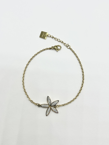 Grossiste Aliya Bijoux - Bracelet fleur