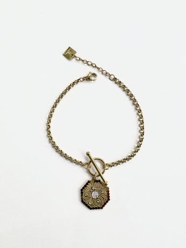 Wholesaler Aliya Bijoux - Hexagon bracelet