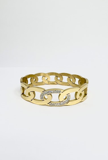 Grossiste Aliya Bijoux - Bracelet jonc ovale