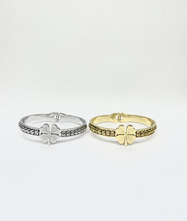 Wholesaler Aliya Bijoux - Oval bangle bracelet