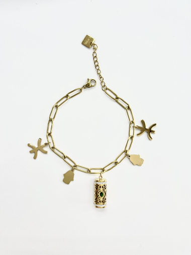 Wholesaler Aliya Bijoux - Berber hand lantern necklace
