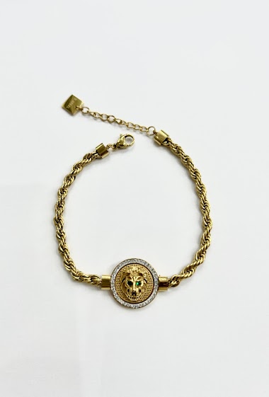 Wholesaler Aliya Bijoux - bracelet lion