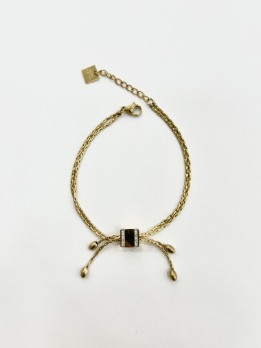 Grossiste Aliya Bijoux - Bracelet motif carré