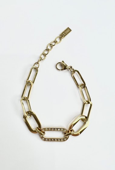Grossiste Aliya Bijoux - Bracelet triangle arrondi