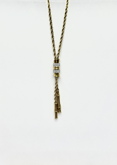 Wholesaler Aliya Bijoux - Bamboo necklace