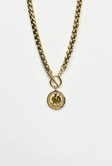 Wholesaler Aliya Bijoux - Rooster necklace