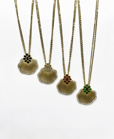 Wholesaler Aliya Bijoux - Drop necklace