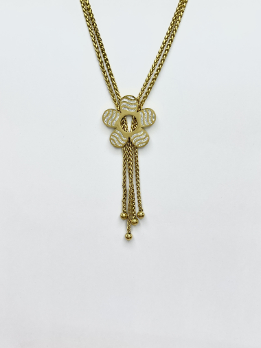 Wholesaler Aliya Bijoux - flower necklace
