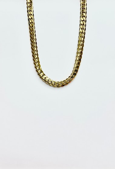 Wholesaler Aliya Bijoux - Wide mesh necklace
