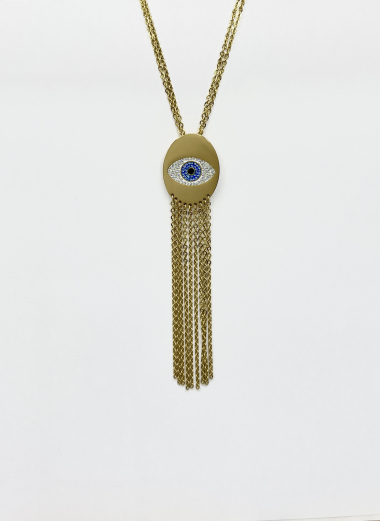 Wholesaler Aliya Bijoux - Eye necklace