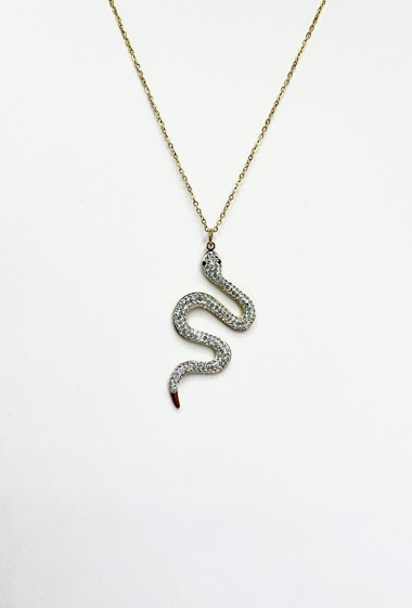 Wholesaler Aliya Bijoux - Snake necklace