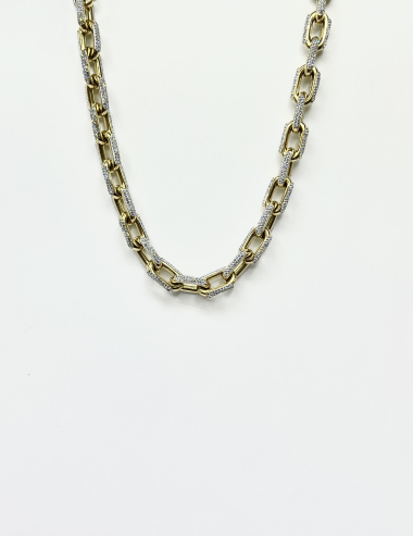 Wholesaler Aliya Bijoux - Rhinestone necklace