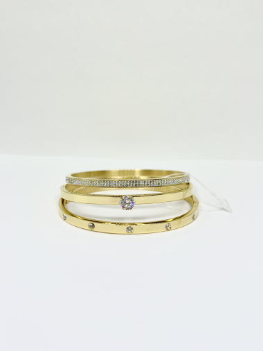 Wholesaler Aliya Bijoux - Bangle 3 bracelets
