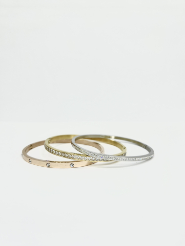 Wholesaler Aliya Bijoux - Bangle 3 bracelets