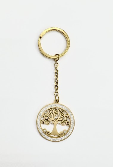 Grossiste Aliya Bijoux - Porte clé arbre