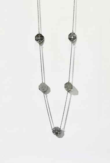 Großhändler Aliya Bijoux - Kleeblatt-Halskette