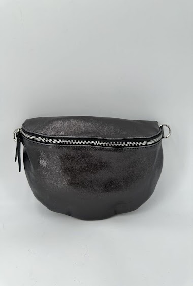 Wholesaler ALIZE PARIS - Large waist bag in iridescent leather
