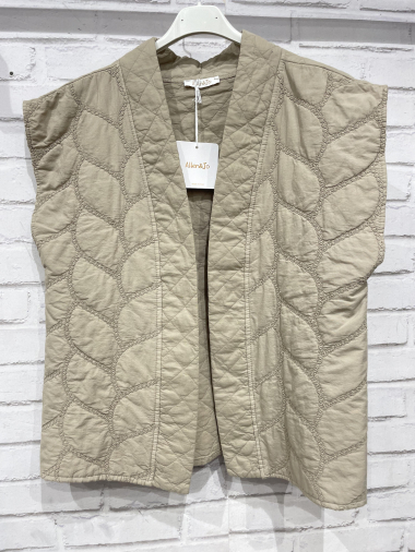 Wholesaler ALLEN&JO - Sleeveless jacket