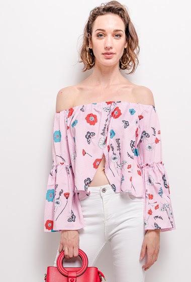 Wholesaler Allyson - Printed blouse