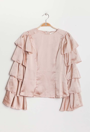 Wholesaler Allyson - Ruffled blouse