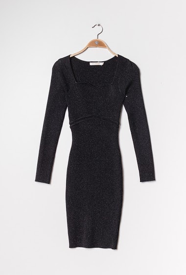 Wholesalers Allyson - Shiny knit dress