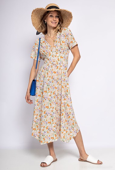 Wholesaler Allyson - Floral midi dress