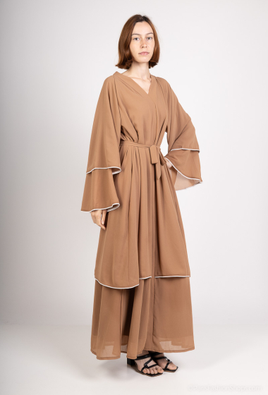 Wholesaler ALYA - Elegant dress with flared sleeves
