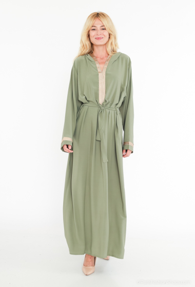 Wholesaler ALYRA - ABAYA - Hooded abaya dress