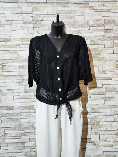 Wholesaler Alyra - 5 button blouse.