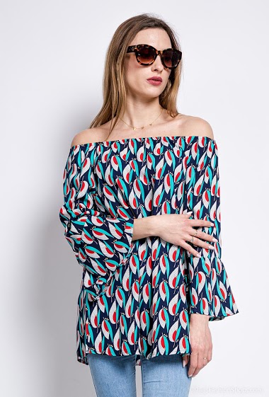 Wholesaler Alyra - printed blouse
